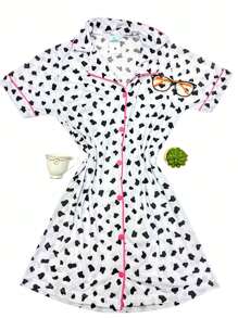 Maternity Sleepwear - 白色 - 查看 4