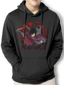 Men Hoodies - 黑色 - 查看 1