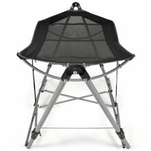 Portable Folding Hammock With Hammock Stand - 黑色 - 查看 4