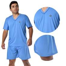 Men Loungewear Onepieces - Màu xanh nhạt - Xem 3