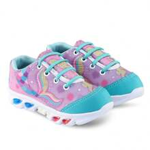 Kids Flats - 玫紅色 - 查看 2