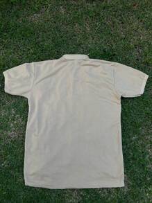 Men Polo Shirts - 駝色 - 查看 3