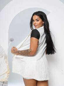 Women Two-Piece Outfits - 白色 - 查看 2