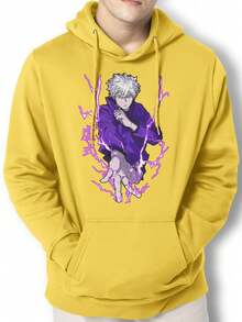 Men Hoodies - Màu vàng - Xem 1