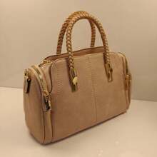 Women Top Handle Bags - 橘色 - 查看 2