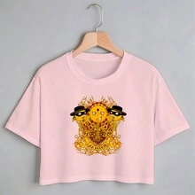 Women T-Shirts - 淺粉色 - 查看 1