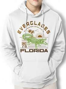 Men Hoodies - White - View 1