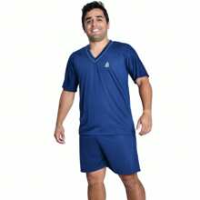 Men Loungewear Onepieces - Azul Marino - Ver 1