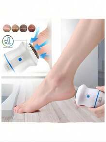 Lima Eléctrica Para Eliminar Durezas De Pies Y Manos, Quita Callos Sin Dolor. Fuente De Alimentacion Con Batería O Recargable. - Multicolor - Ver 4