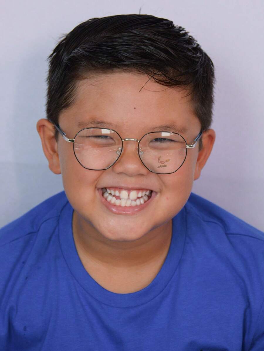 Kids Eyeglasses - Màu xanh lam - Xem 1