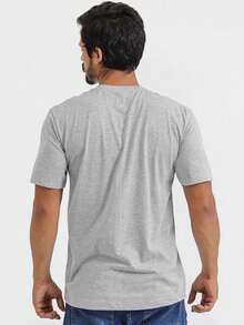 Men T-Shirts - 灰色 - 查看 2