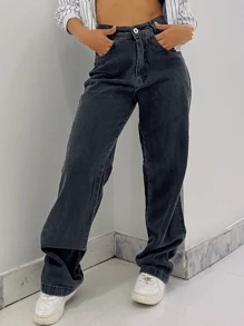 Women Jeans - Black - View 1