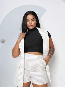 Women Two-Piece Outfits - 白色 - 查看 1