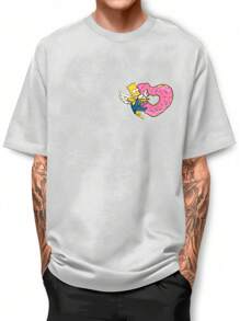 Men T-Shirts - 白色 - 查看 1