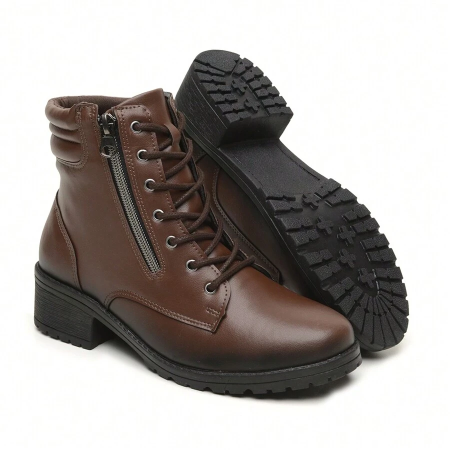 Women Ankle Boots & Booties - Óxido marrón - Ver 1