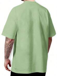 Men T-Shirts - Màu xanh Bạc hà - Xem 2