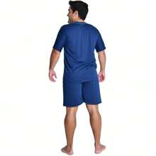 Men Loungewear Onepieces - Azul Marino - Ver 4