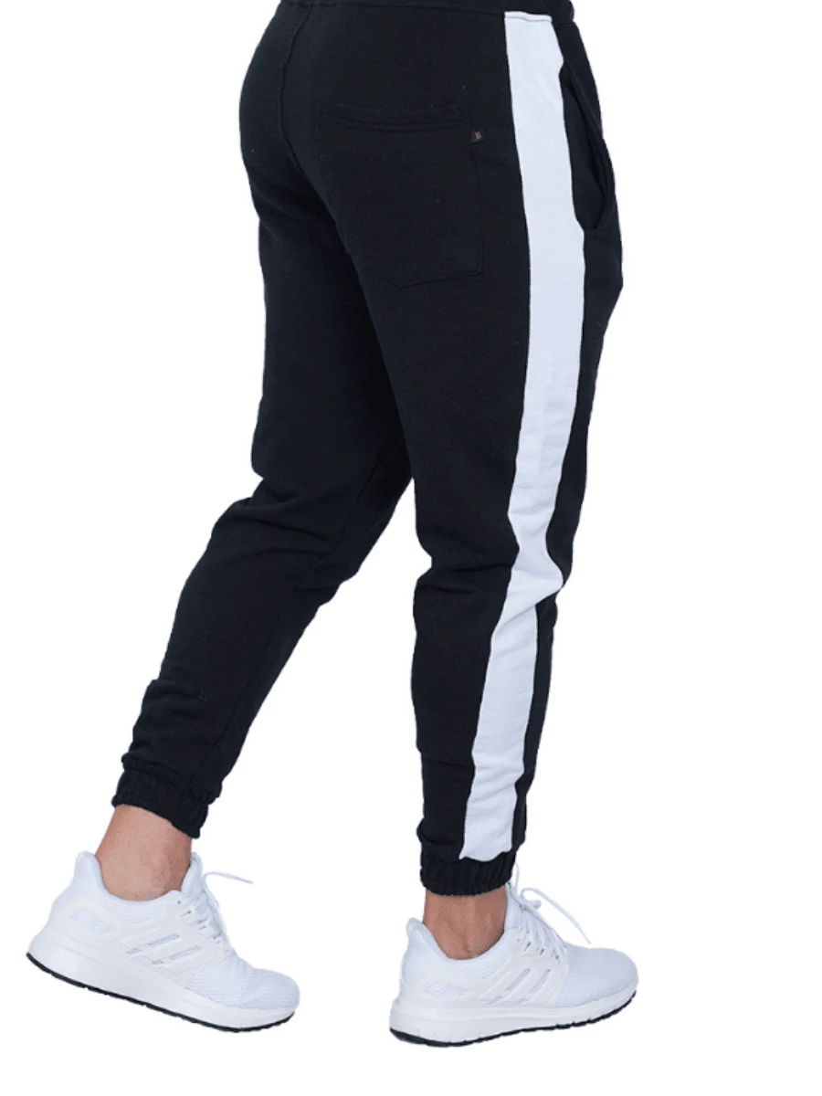Men Sweatpants - Đen và trắng - Xem 1