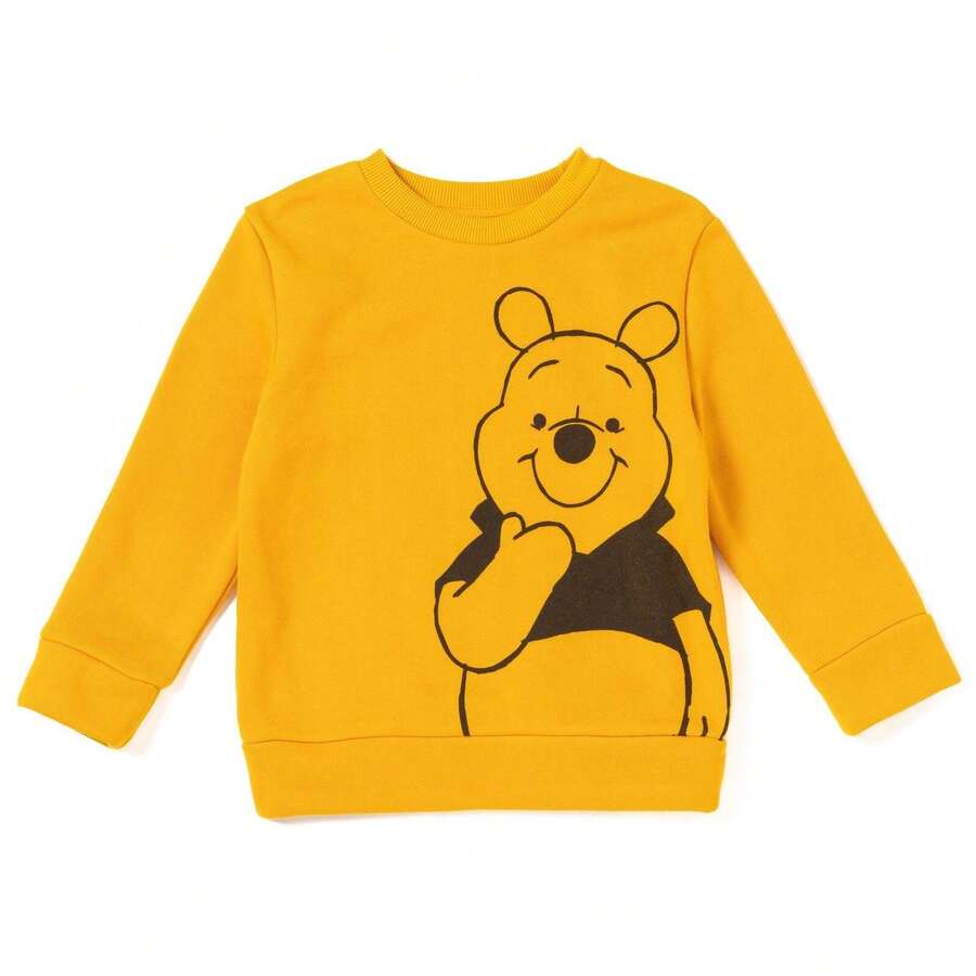 Fleece Sweatshirt - Yellow - View 1