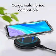 CELULARTE Funda para Samsun modelos nuevos Galaxy A16 S24 A05 A05S A15 A14 A24 A25 360° 2 en 1 Bicolor Protector Difuminado Transparente Uso Rudo Navidad - Azul y blanco - Ver 5