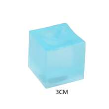 4pcs Ngẫu nhiên Khối băng Hình dạng DIY Chất nhờn Đồ chơi dẻo Đối với Giảm bớt căng thẳng - Nhiều màu - Xem 8