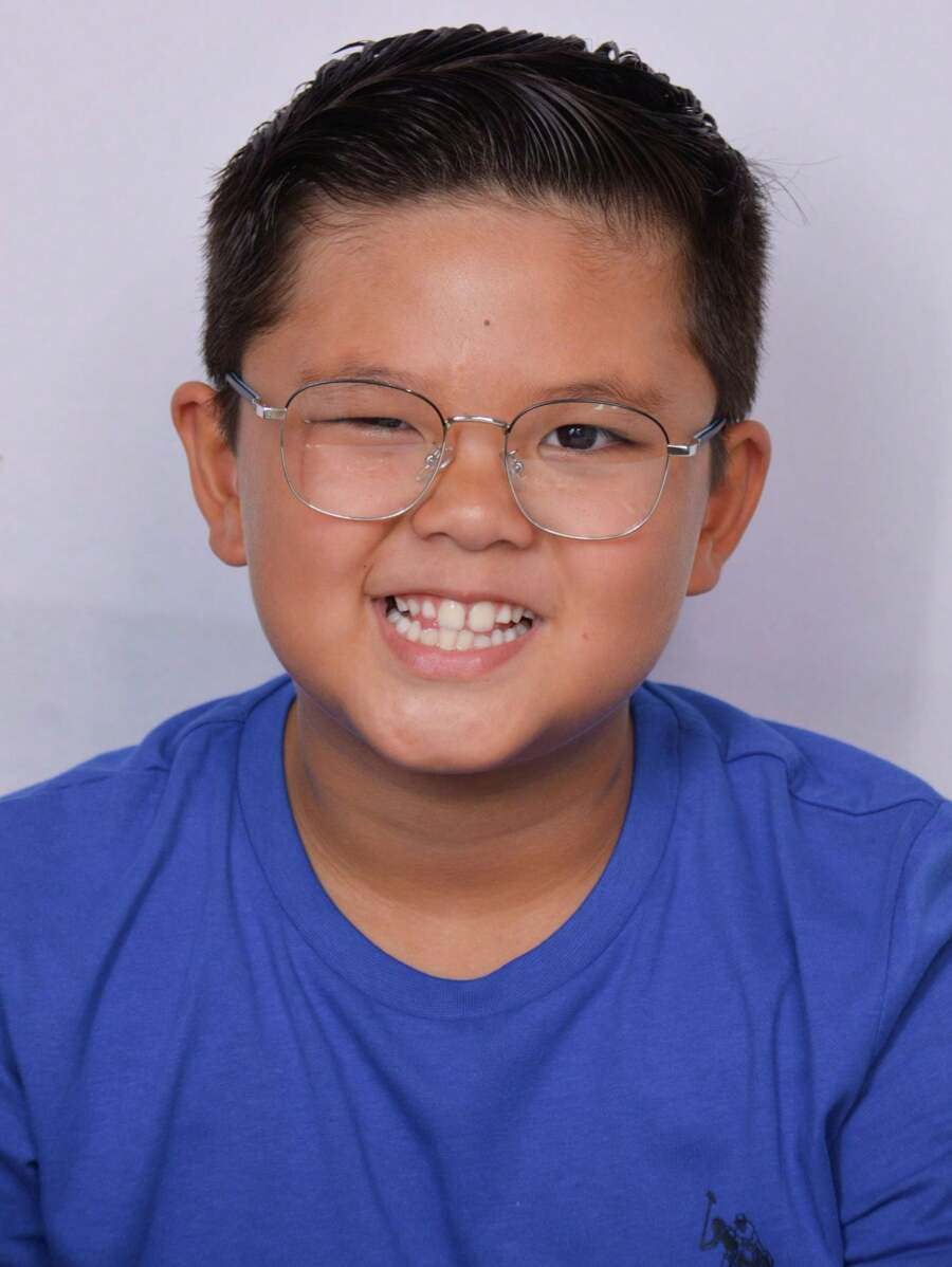 Kids Eyeglasses - Màu xanh lam - Xem 1