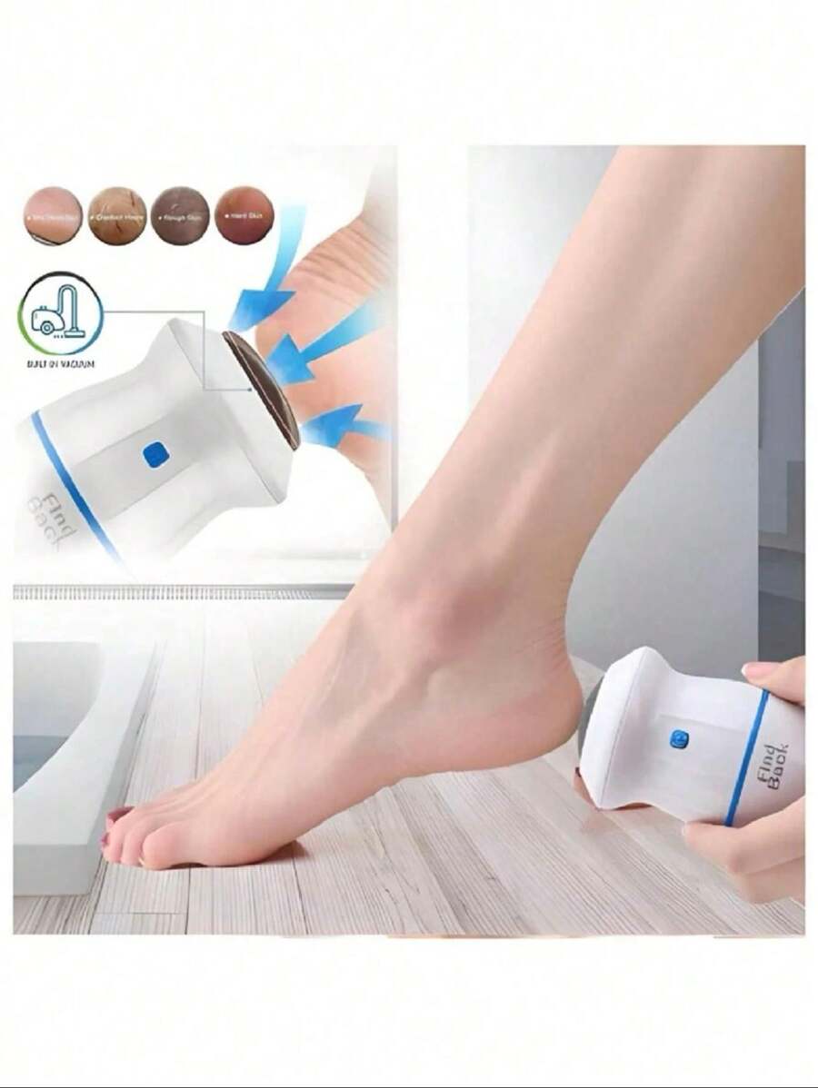 Lima Eléctrica Para Eliminar Durezas De Pies Y Manos, Quita Callos Sin Dolor. Fuente De Alimentacion Con Batería O Recargable. - Multicolor - Ver 1