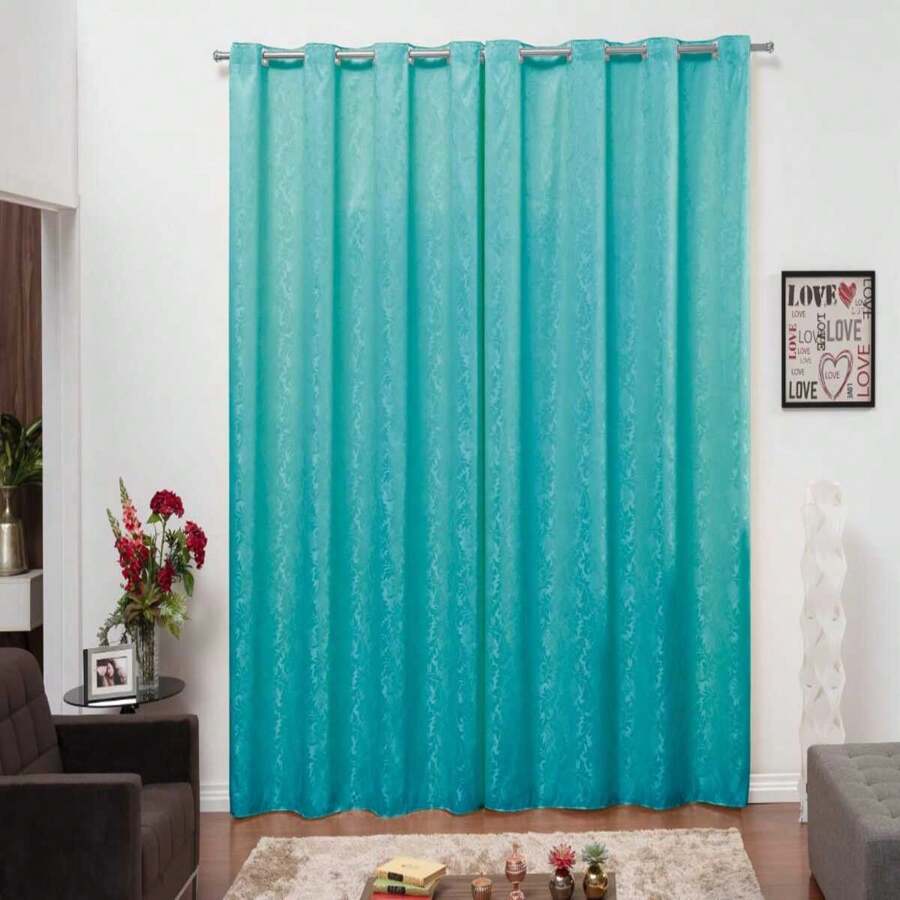 Curtain Head - 薄荷藍 - 查看 1