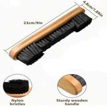 Billiard Table Brush, Pool Cue Cleaning Tool Set, Table Felt Cleaner With Rail Brush For Snooker - Yellow - View 2