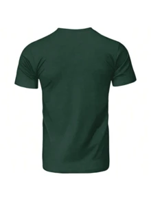 Men T-Shirts - xanh quân đội - Xem 2