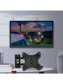 Soporte de Pared Para Tv/monitor de 14″ a 55″ Pulgadas - Negro - Ver 3