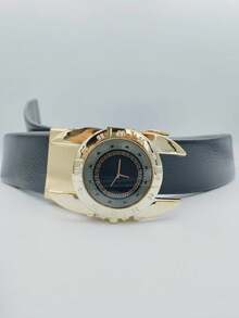 Men Belts - 金色 - 查看 1