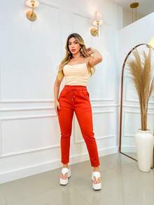 Women Pants - trái cam - Xem 2