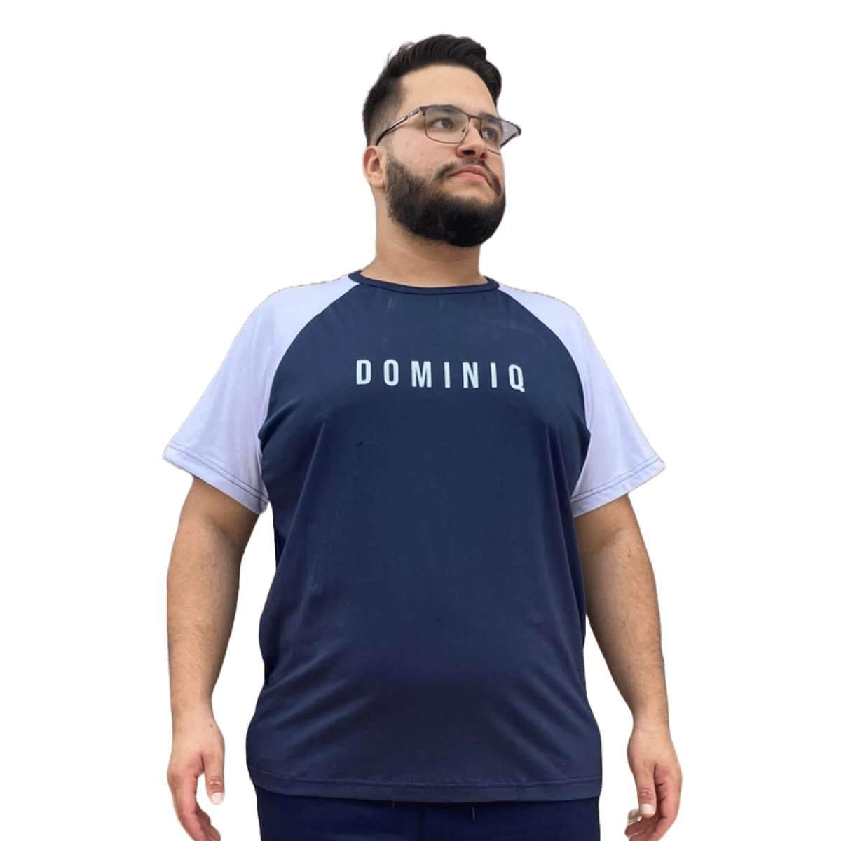 Men Plus Size Shirts - 藍色 - 查看 1