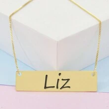Women Pendant Necklaces - 金色 - 查看 6