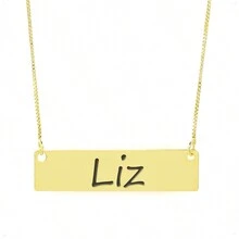 Women Pendant Necklaces - 金色 - 查看 1