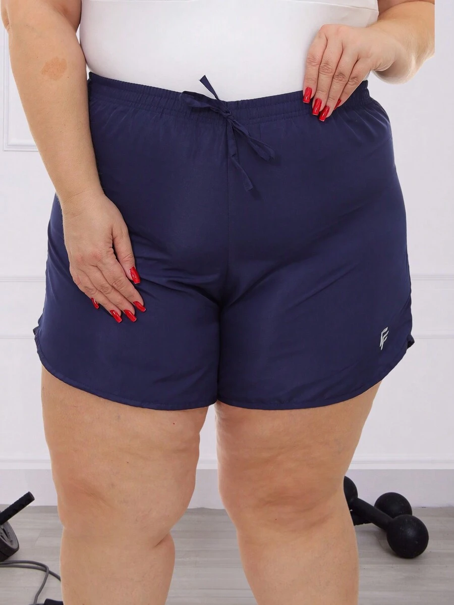 Plus Size Sports Shorts - 查看 1