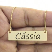 Women Pendant Necklaces - 金色 - 查看 3