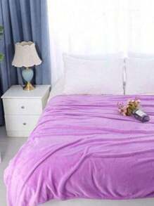 Cobertor Ligero Liso Matrimonial Hotelero Suave Y Calientito, Cobija Suave, Acogedora, Frazada Para el Frío, Diferentes Colores a Elegir, Cobija Para Cama Con Diseño Liso, Decoración de Hogar Elegante, Frazada  Cómoda, Cobija Cálida - Rojo violeta - Ver 1