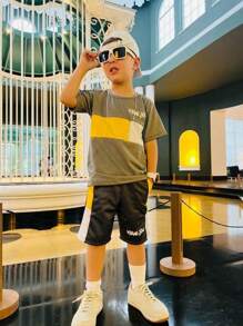 Young Boys Sets - 灰色 - 查看 1