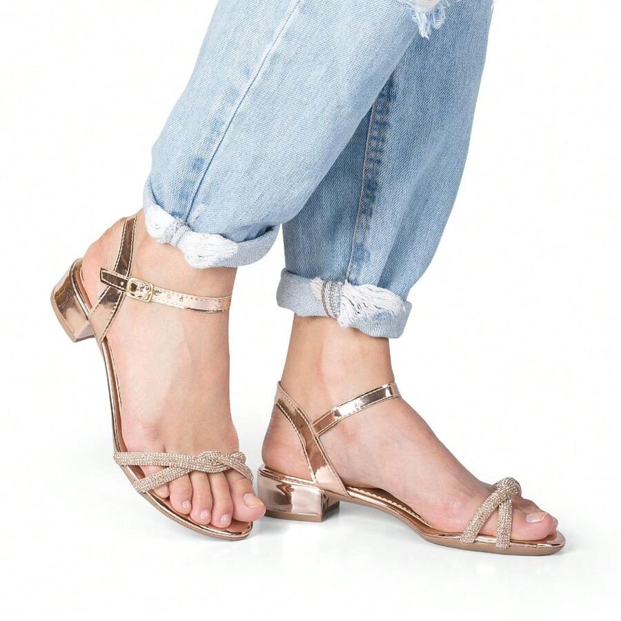 Women Heeled Sandals - 銅色 - 查看 1