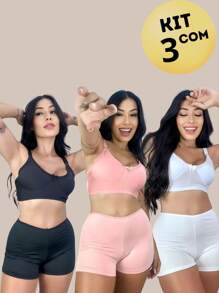 Women Safety Shorts - 彩色 - 查看 1