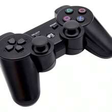 Control Inalambrico Compatible con PS3 Negro - Negro - Ver 1