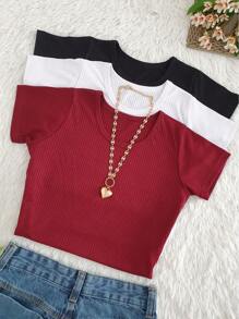 Women Tank Tops & Camis - Burgundy - View 1