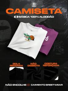 Men T-Shirts - Màu xanh lam - Xem 4