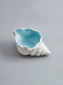 1 đĩa đựng đồ trang sức bằng gốm, khay trưng bày hình sao biển, hộp đựng khuyên tai, vòng tay sang trọng, khay đầu giường dễ thương dùng tại nhà, quà tặng sinh nhật, đĩa đựng đồ ăn, phụ kiện nhà bếp, đồ trang trí nhà bếp, khay để bàn, khay đựng trái cây, khay đựng đồ trang trí - trắng - Xem 5