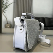 Women Shoulder Bags - 銀色 - 查看 3