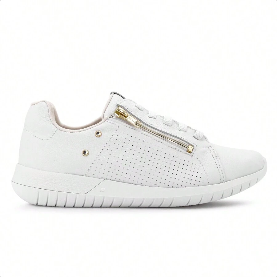 Usaflex Women Wedge Sneakers - Putih / Emas - View 1