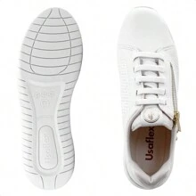 Usaflex Women Wedge Sneakers - Putih / Emas - View 4