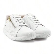 Usaflex Women Wedge Sneakers - Putih / Emas - View 3